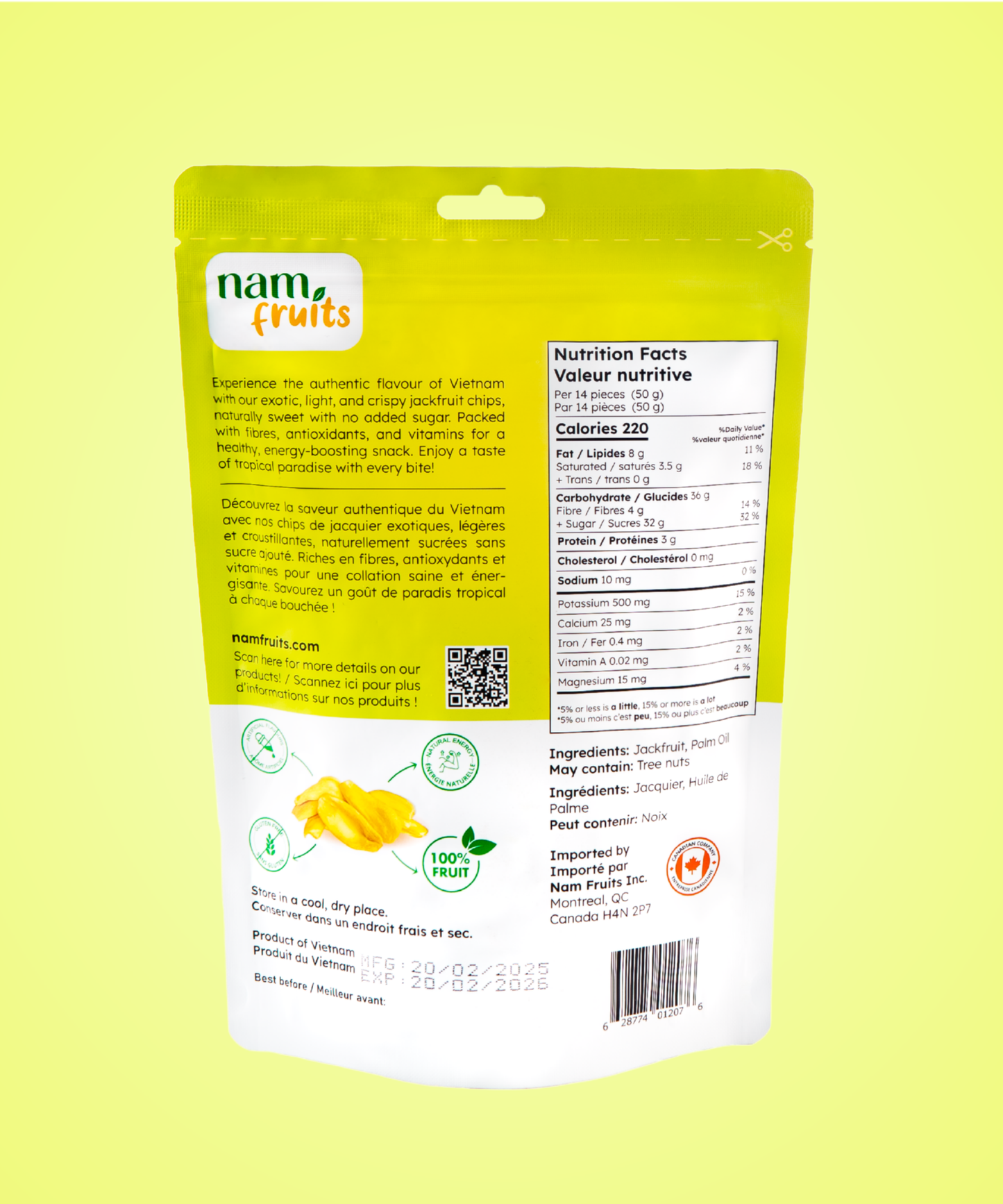 Crispy Jackfruit Chips 120g