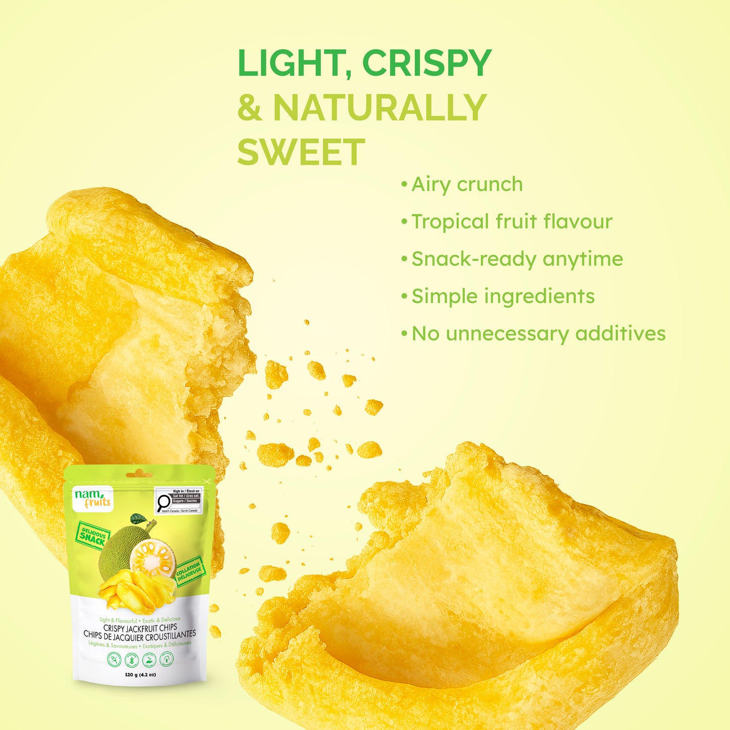 Crispy Jackfruit Chips 120g